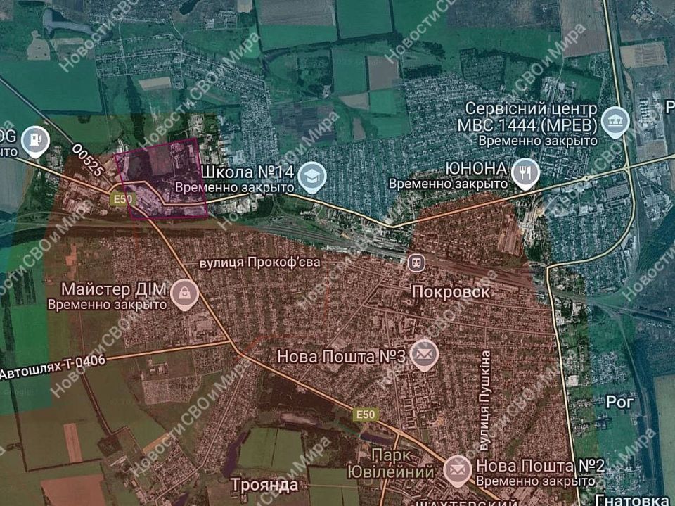1. Красноармейск. Продвижение наших бойцов в городе