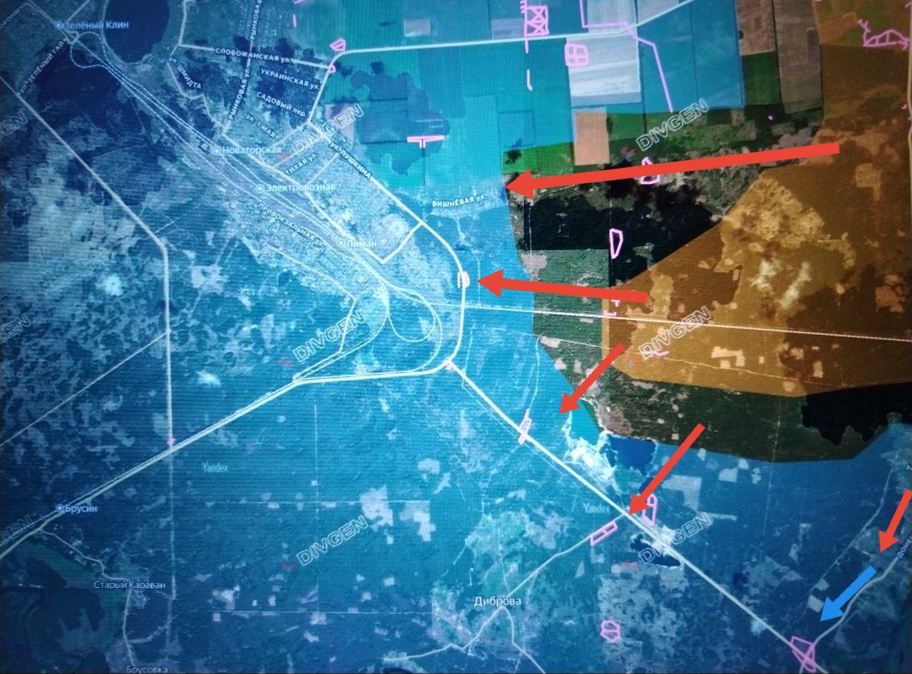 Юрий Котенок: Краснолиманское/Северское направления