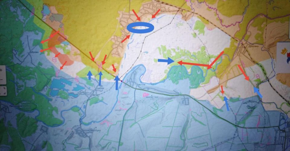 Юрий Котенок: Славянское / Краснолиманское направление (Ямпольский фланг)