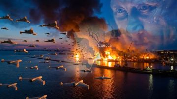 Минобороны России: Три сухогруза с оружием горят под Одессой