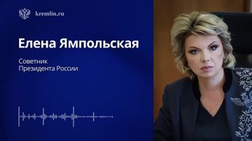 Советник Президента Елена Ямпольская провела брифинг для СМИ
