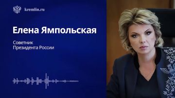 Советник Президента Елена Ямпольская провела брифинг для СМИ